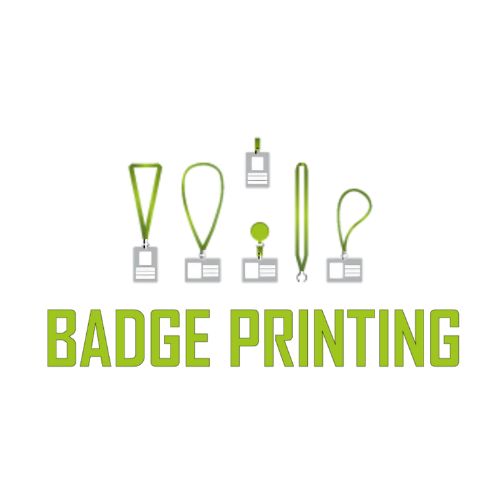 Badge printing UK company logo